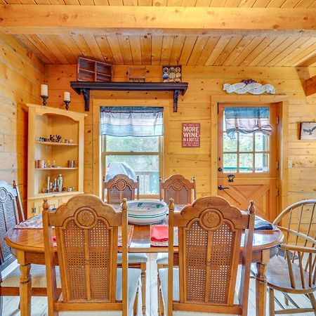 Secluded Black Hawk Log Cabin With Fire Pit! Zewnętrze zdjęcie