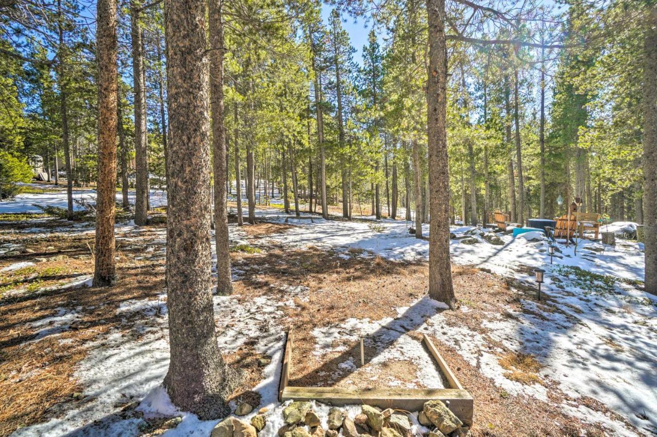 Secluded Black Hawk Log Cabin With Fire Pit! Zewnętrze zdjęcie