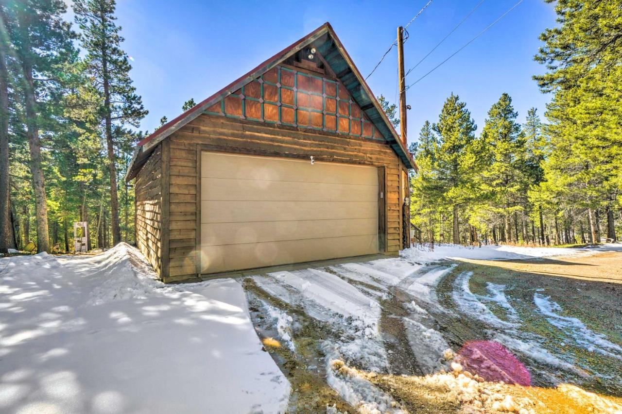 Secluded Black Hawk Log Cabin With Fire Pit! Zewnętrze zdjęcie