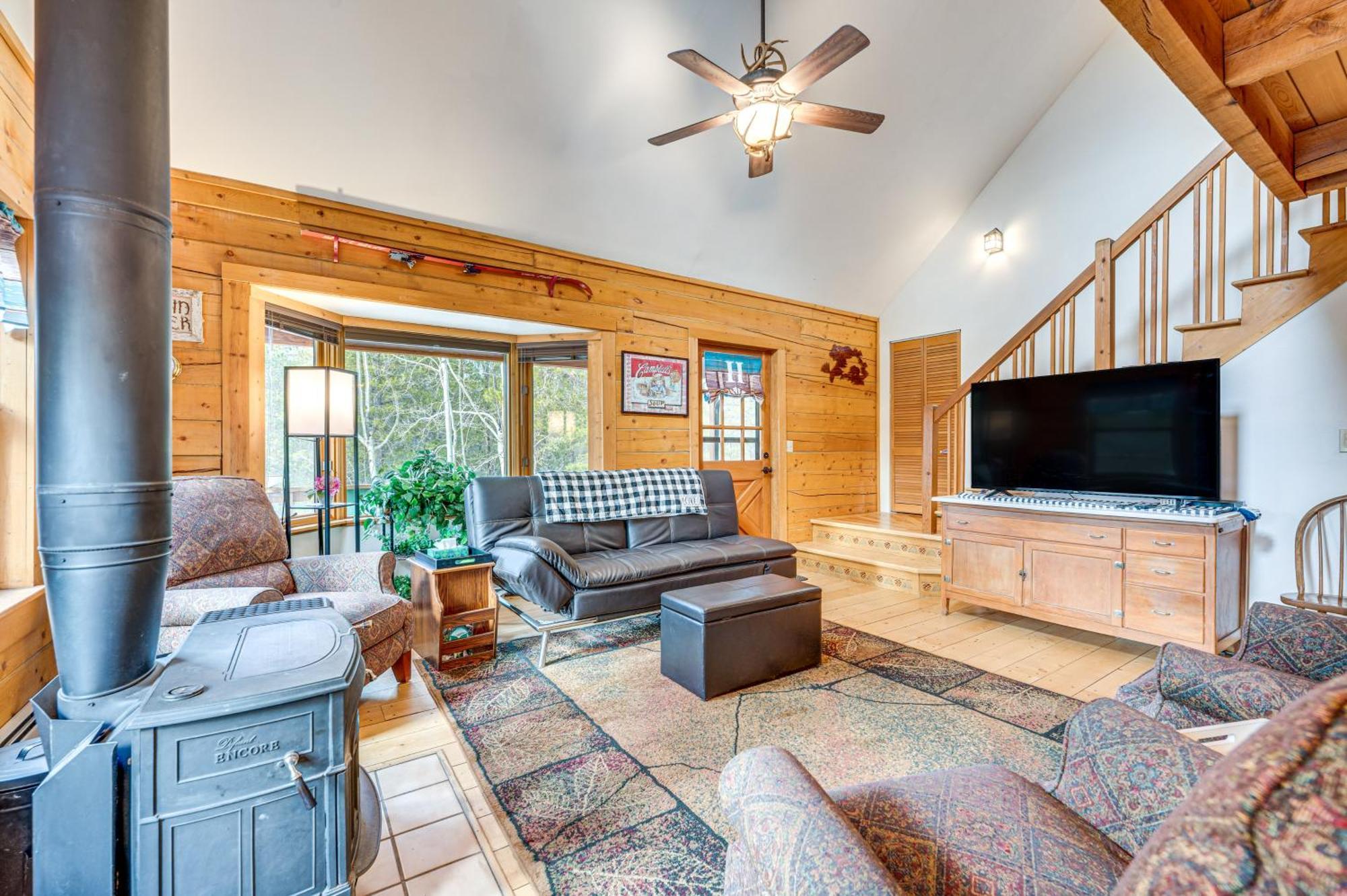 Secluded Black Hawk Log Cabin With Fire Pit! Zewnętrze zdjęcie